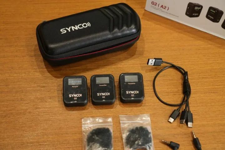 Synco G2a2 Wireless Lapel Microphone System 2.4GHz Black (Used)64308481702401120