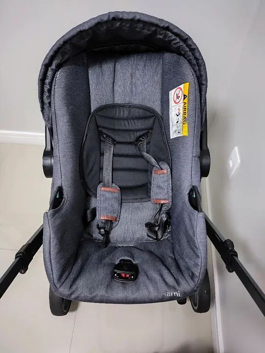 Carrinho de bebê (Moisés+ bebê conforto) - Foto 2