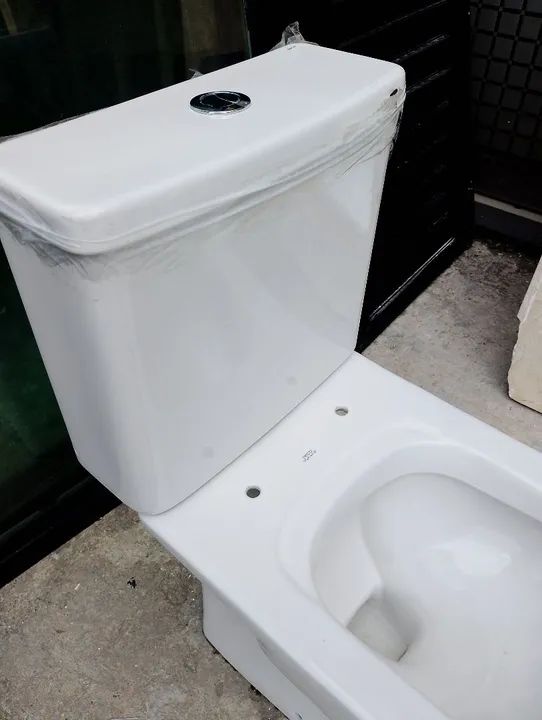 Vaso Sanitário Deca Quadrado Completo  - Foto 4