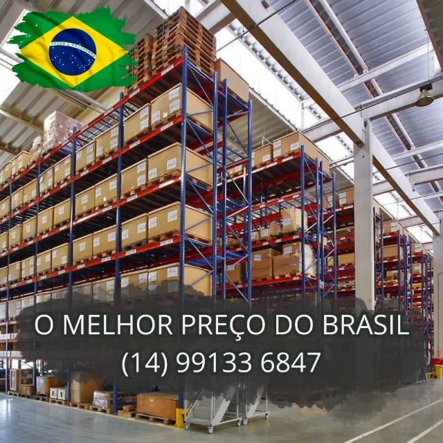 Porta Palete estrutura de aço para loja