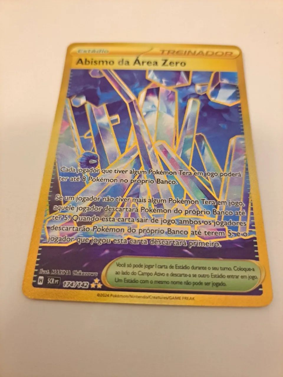 Carta Pokmon Abismo da rea Zero (174/142) Rara - Hobbies e colees -  Parque Santa Marta, So Carlos 1414287116 | OLX