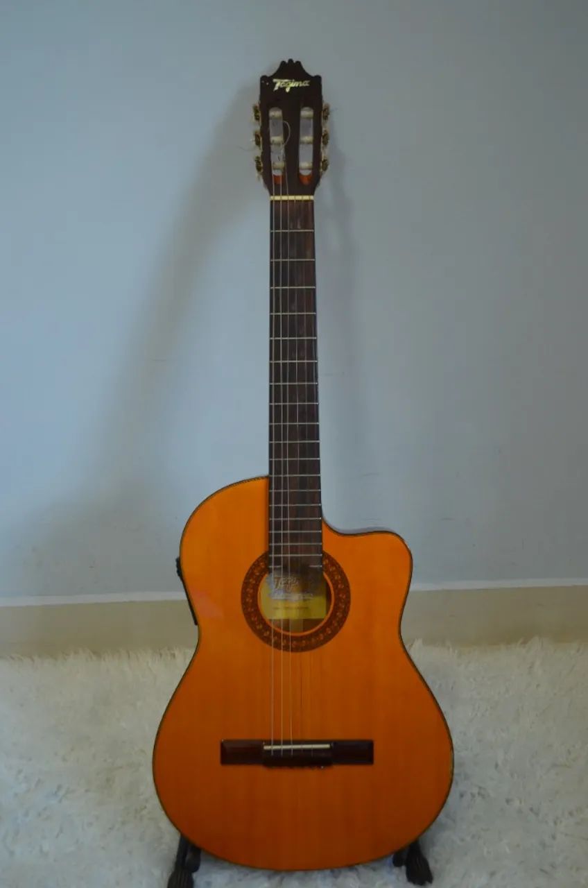 Violão Eletrico Flat Tagima Acoustic Madrid - Tuner - NA  - Foto 5