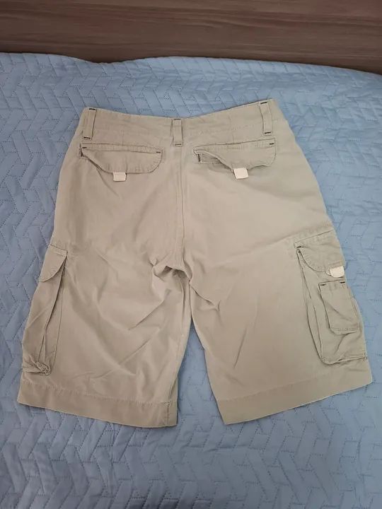 Bermuda Cargo Masculino Bege Pier - Foto 2