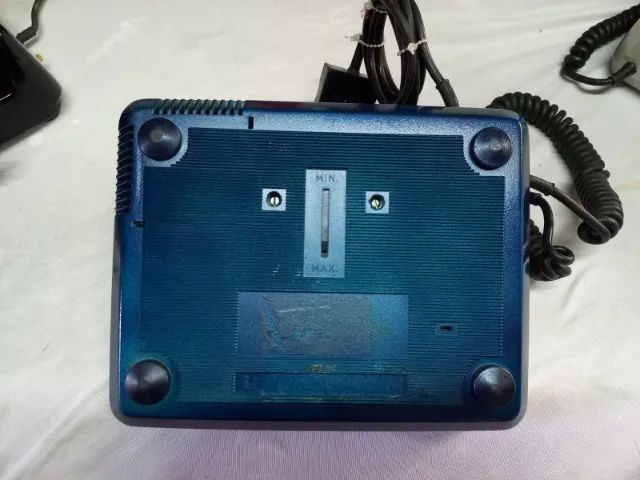 Telefone Gradiente Anos 60 Vintage Cor Original Vermelho Azul-marinho - Foto 2