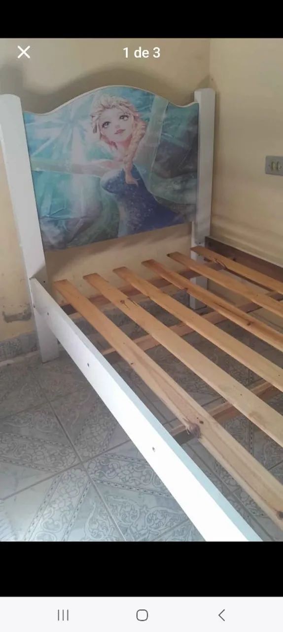Cama FROZEN Usada, ótimo estado **299,00 - Foto 3