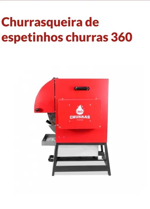 Máquina para espetinhos