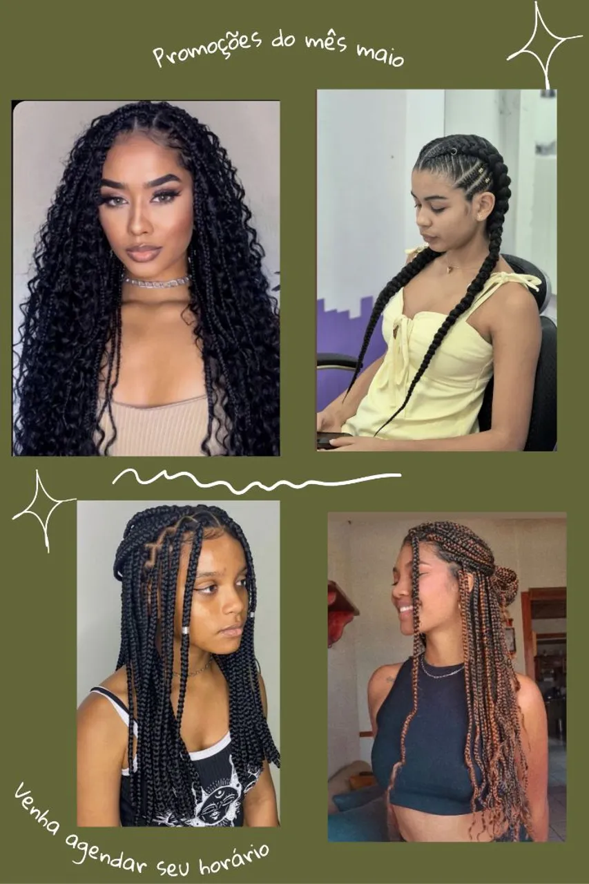 Tranças Box Braids