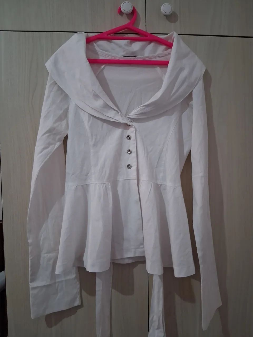 Camisa branca (P)  Mirepa - Foto 3