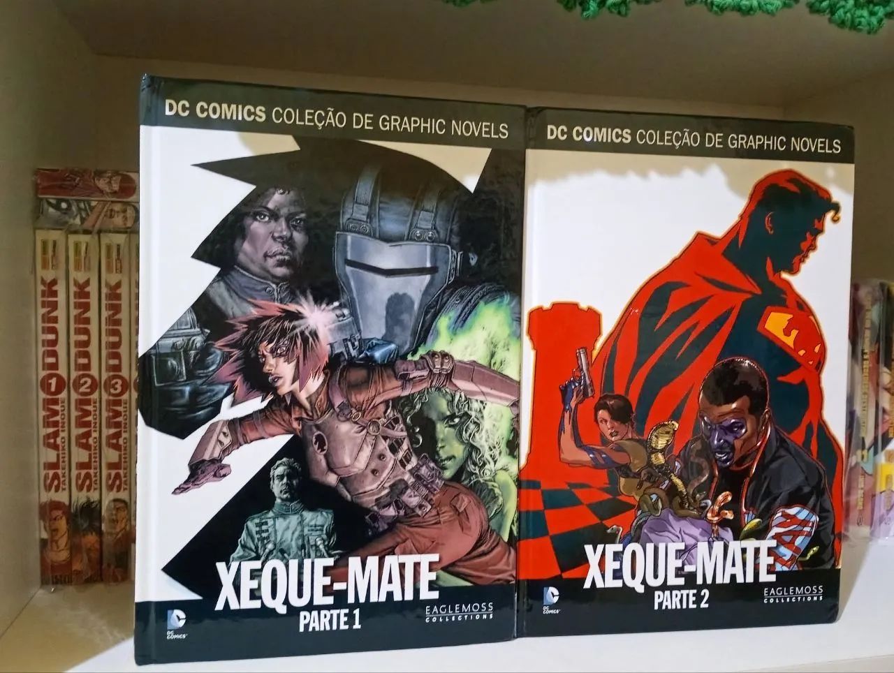 Xeque mate parte 1 e 2 (DC comics) eaglemoss