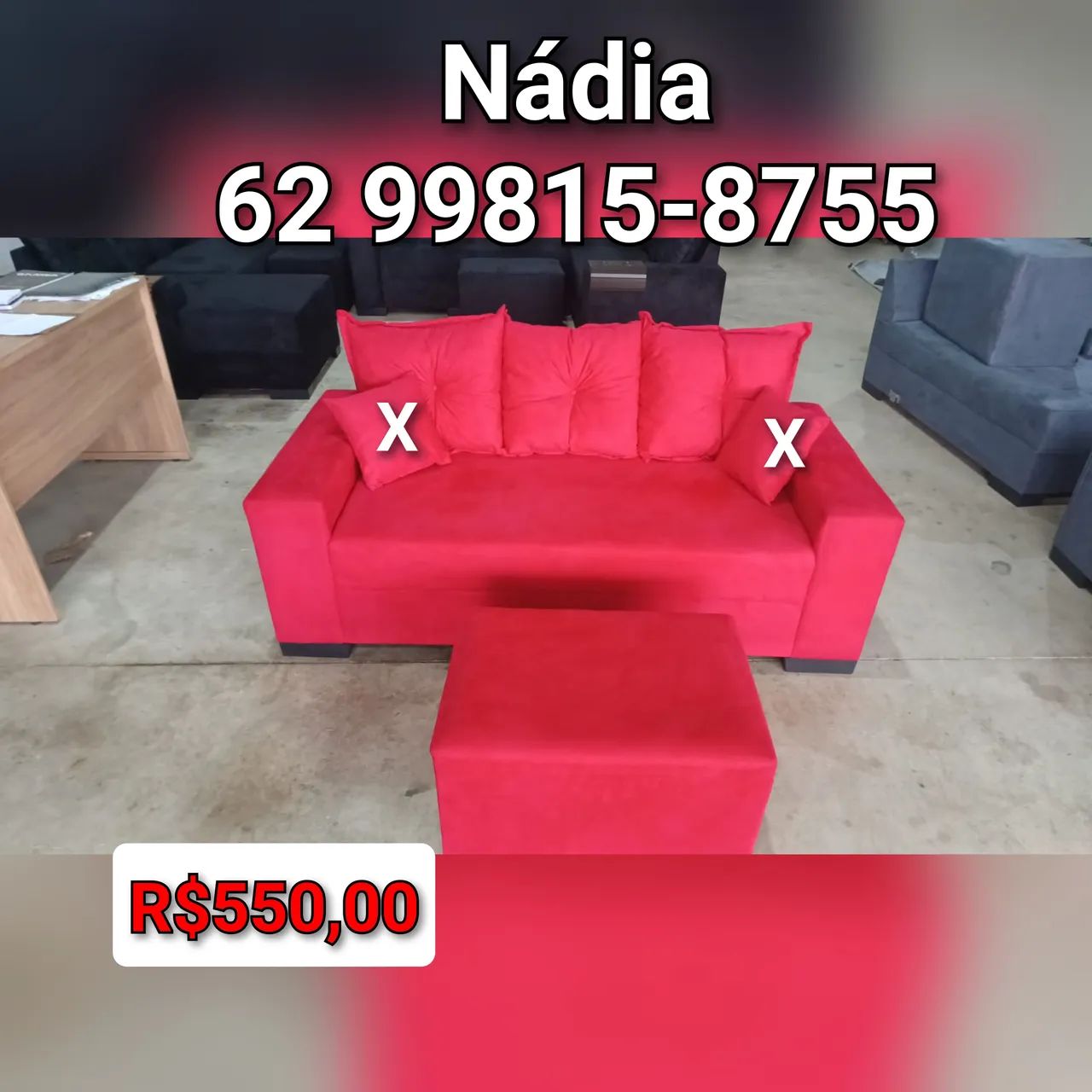 Sofá vermelho ___00001