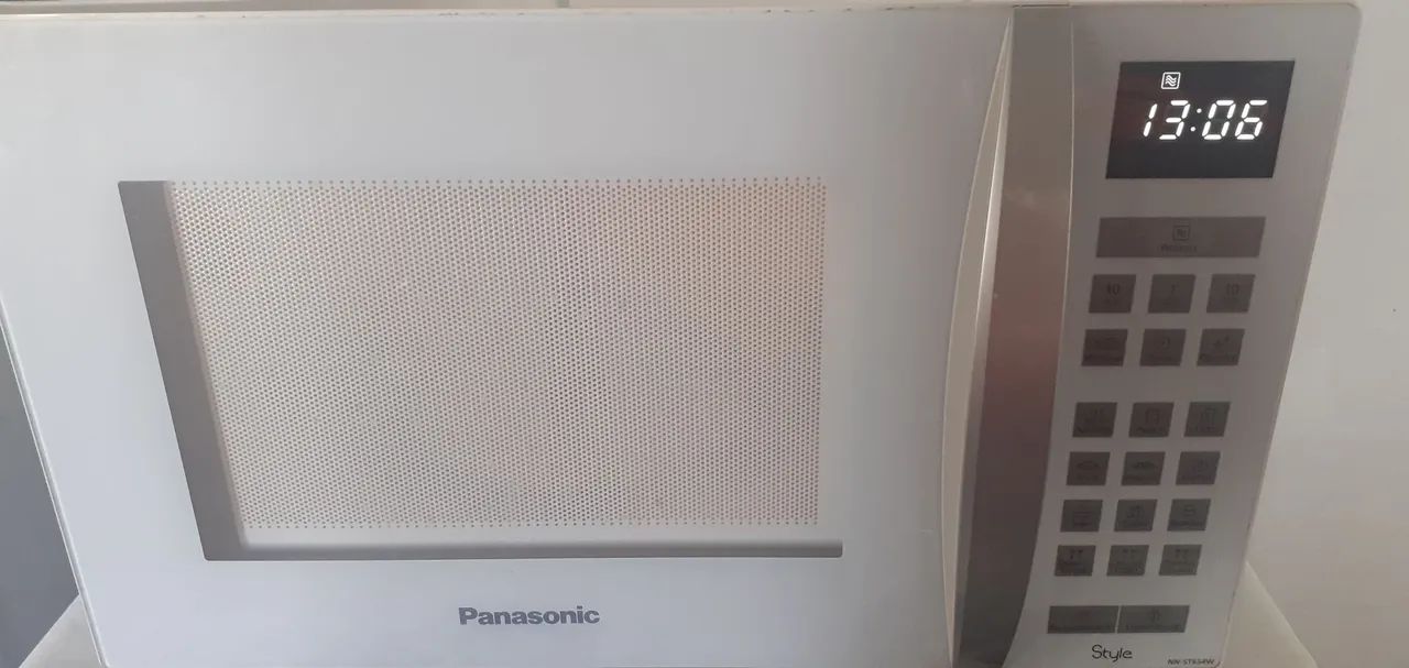 Micro-ondas Panasonic 31lts 110v impecável entrego  - Foto 4