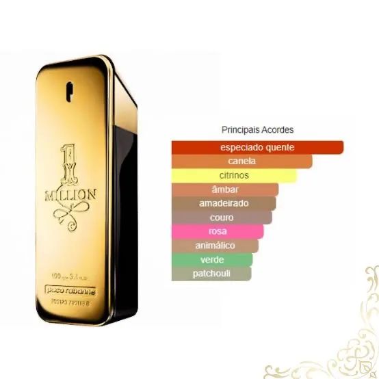 Perfume Paco Rabanne One Million 100ml - Masculino - Foto 3
