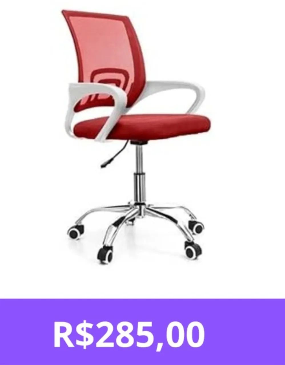 CADEIRA DE ESCRITORIO A PRONTA-ENTREGA 
