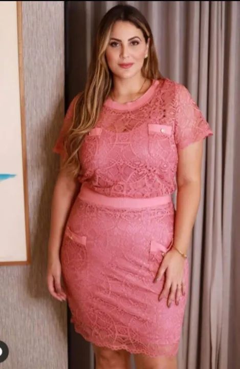 Vestido renda novo GG/44 - Foto 3