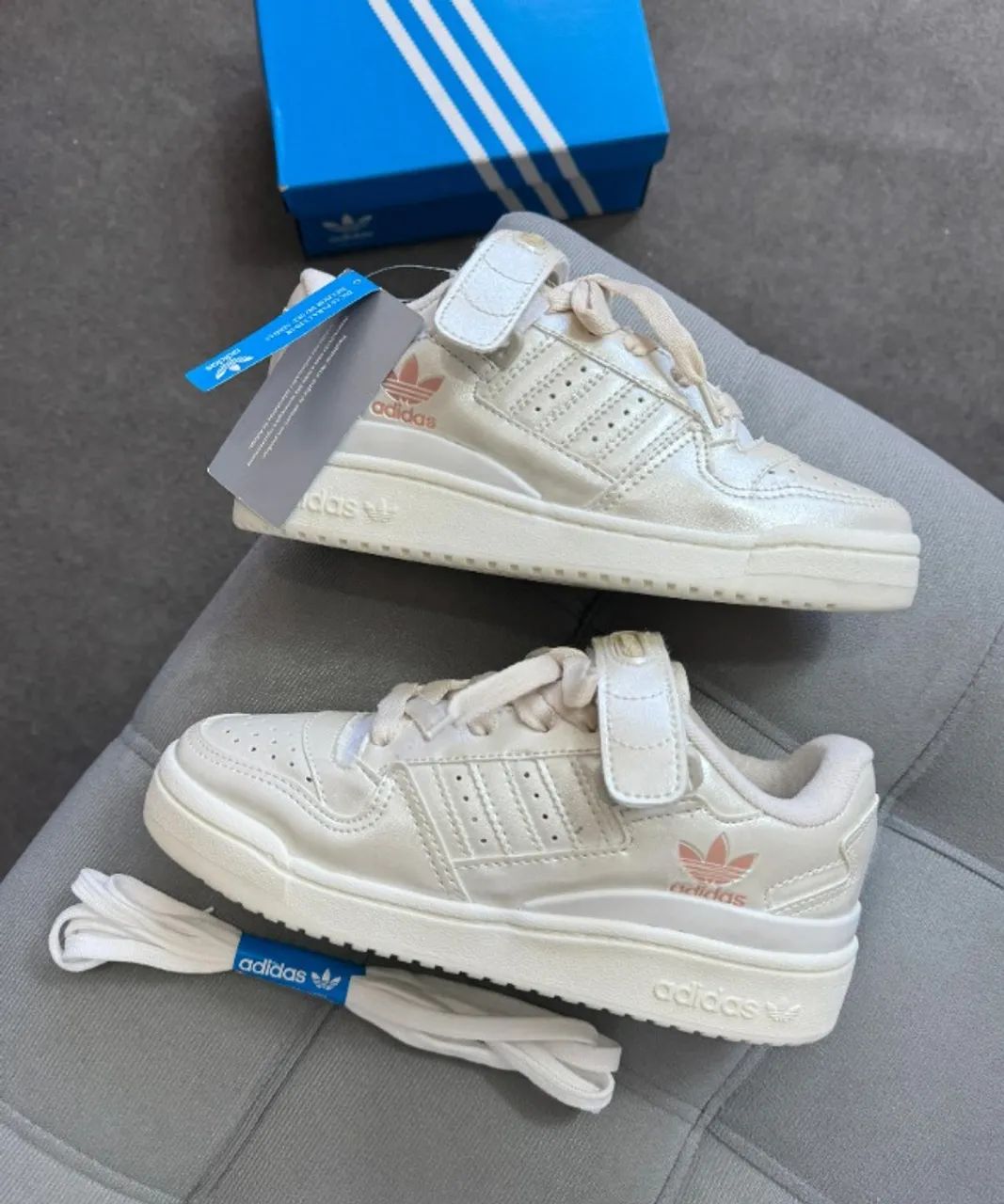 Adidas Fórum Low Velcro Linha Luxo Feminino - Foto 2
