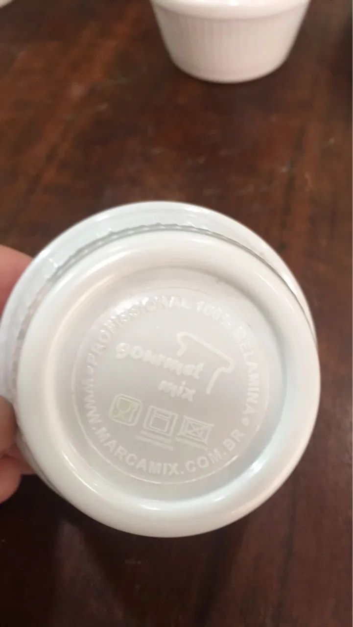 Mini ramequins de melamina(não quebra) - Foto 3