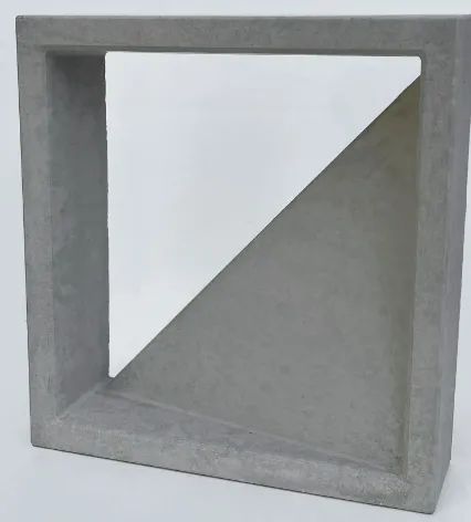 Elemento vazado/Cobogó triangular 23 peças - NOVO - Foto 3