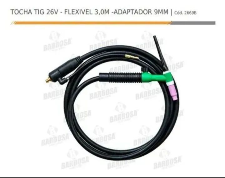 Tocha de Solda TIG 26V - Barbosa + BRINDE 1