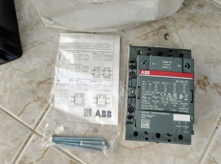 Contator ABB AF146-30-11-13 380V 146A - Foto 2