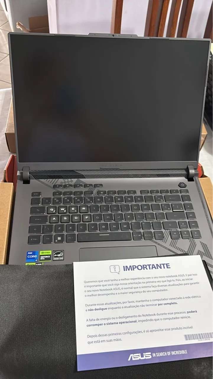 Notebook Gamer Asus Rog Strix G16