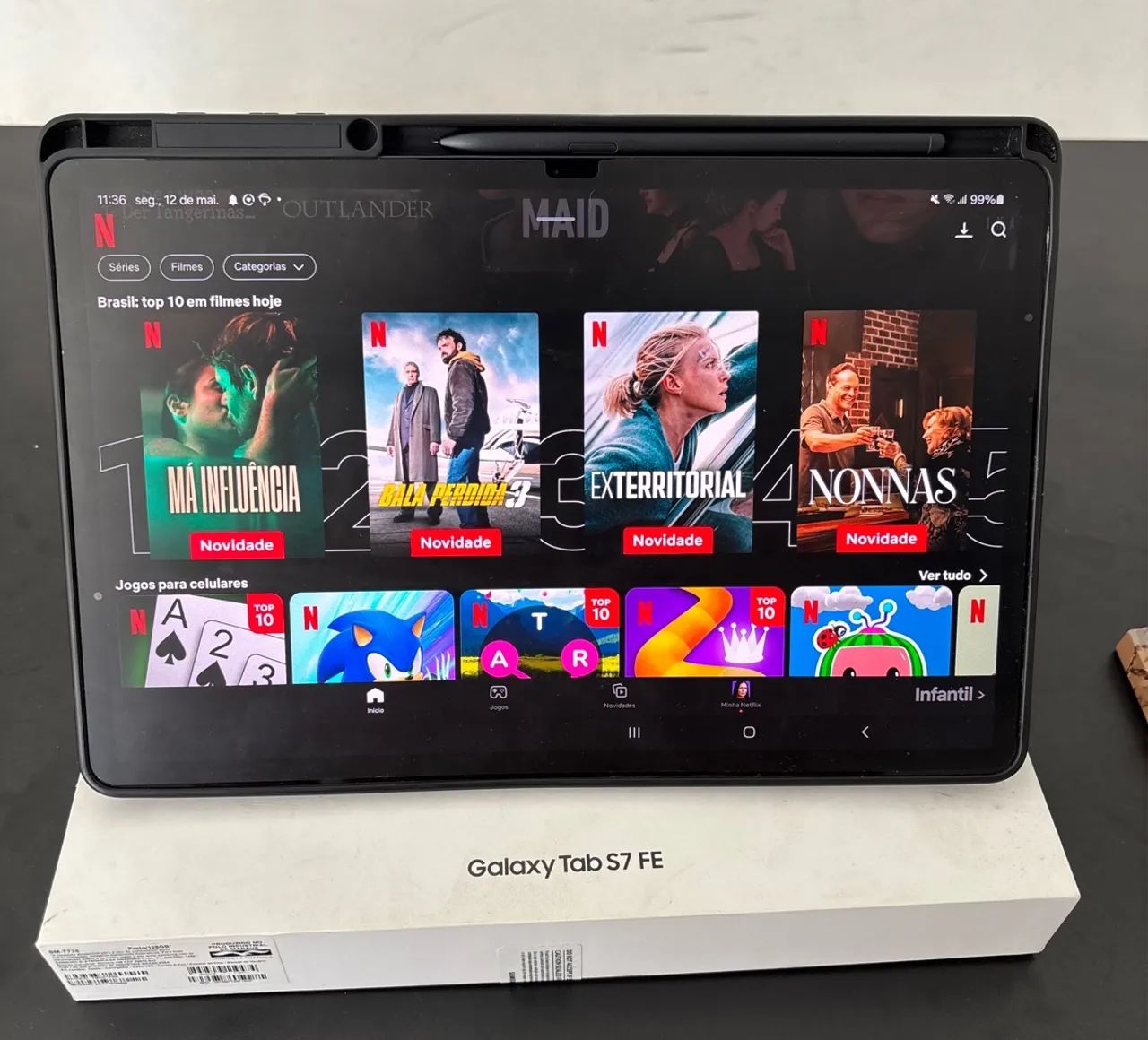 Tablet Samsung Galaxy Tab S7 FE 12,4? - Foto 2