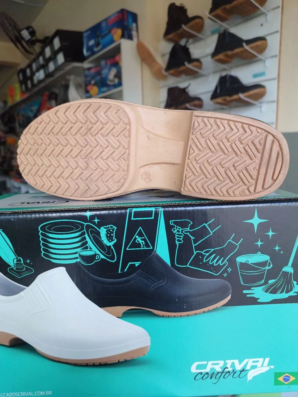 Sapatos de Segurança Confort Crival - Foto 5