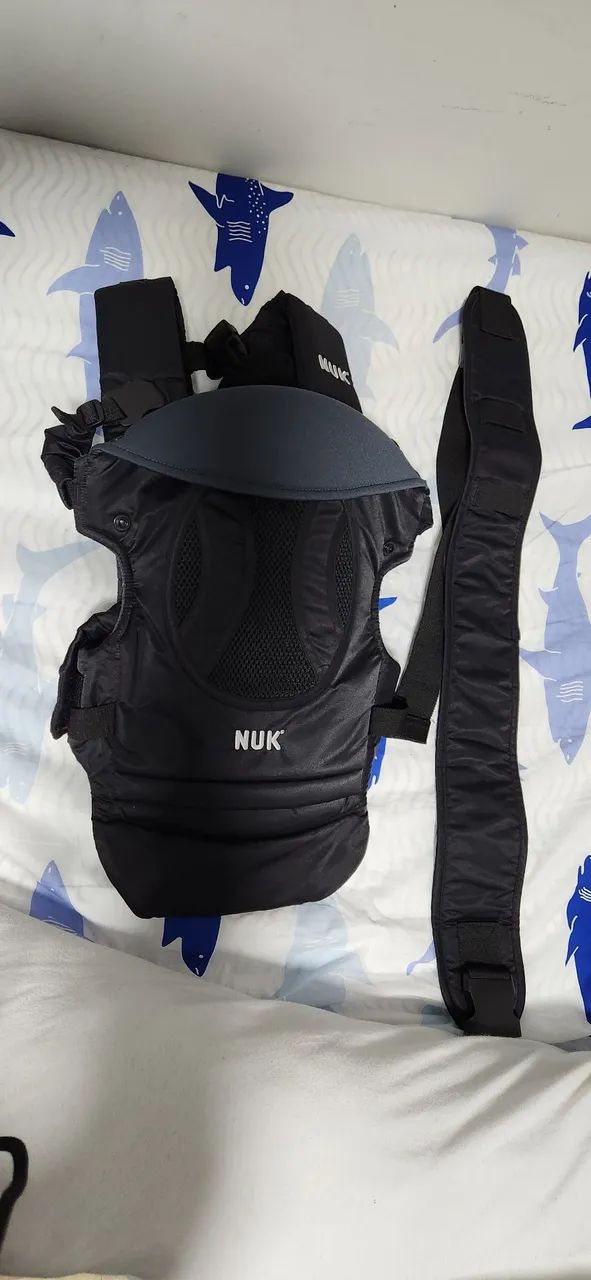 Canguru 4 em 1 - Carrier Baby - Supreme Confort - Preto - NUK - Foto 5