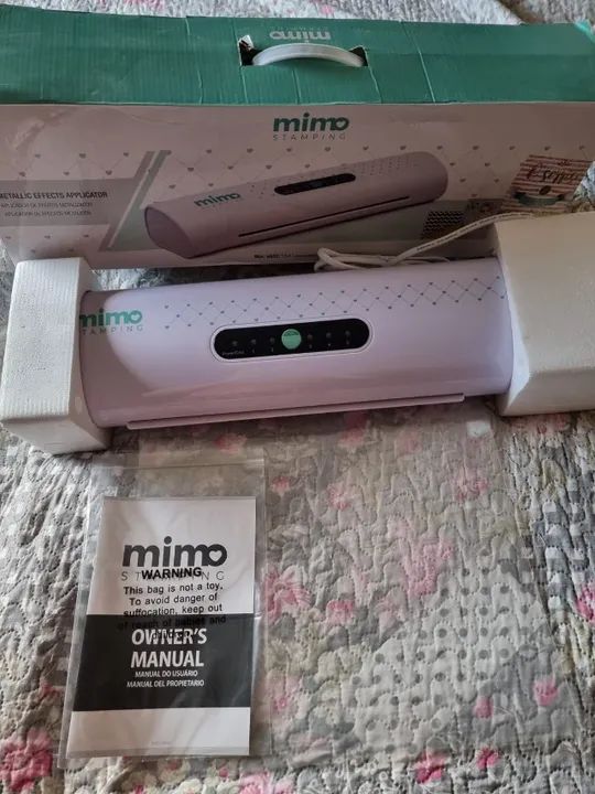 Laminadora Mimo Stamping 3 Aplicador De Efeitos Metalizados - Foto 2