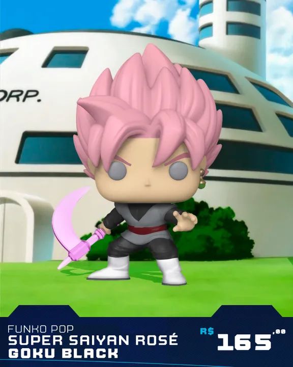 funko Pop Super Saiyan Rosé Goku Black