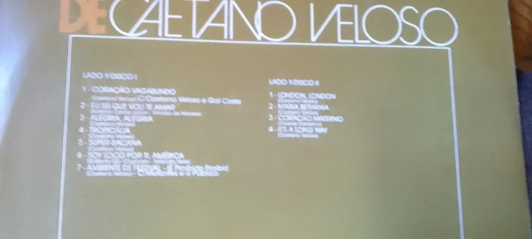 Lp vinil - a arte de caetano Veloso duplo 2 lps - Foto 3