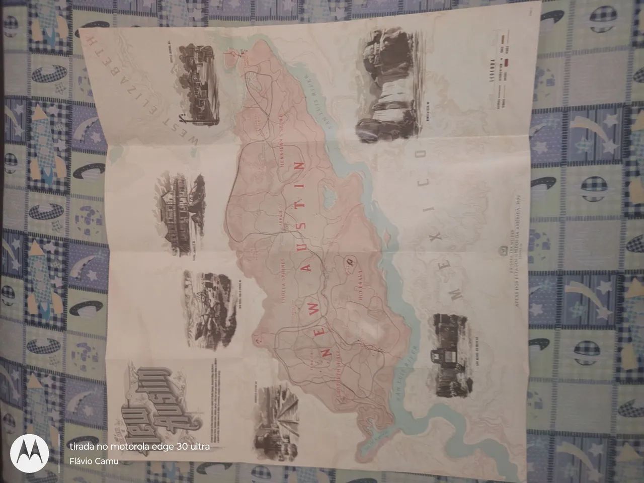 Mapas Red Dead Redemption 2 e GTA 5 - Foto 5