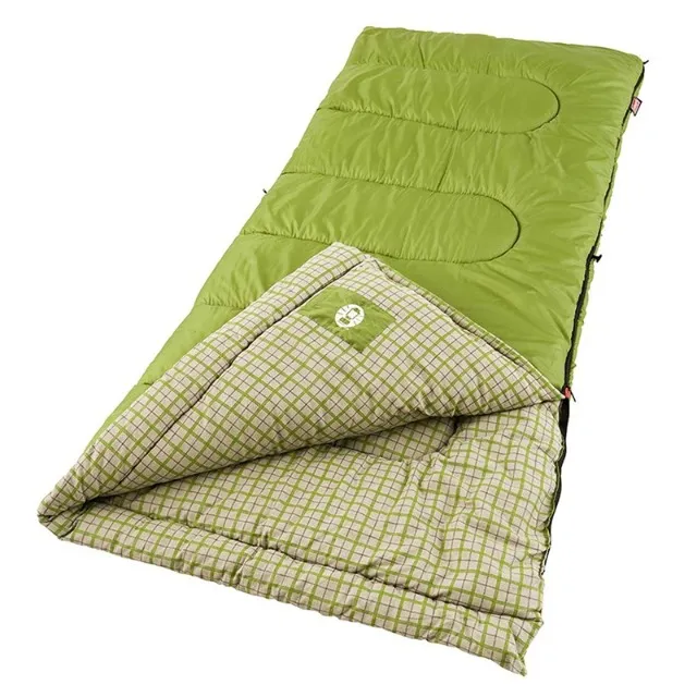 Saco De Dormir Flanelado Coleman Green Valley