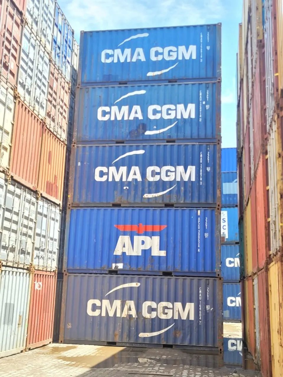 Container Marítimo de 6 metros
