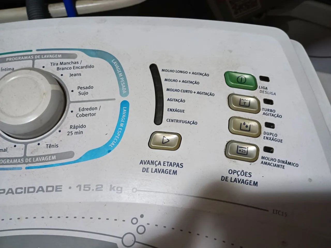 Máquina de lavar roupa Eletrolux 15kg com defeito na placa eletrônica  - Foto 2