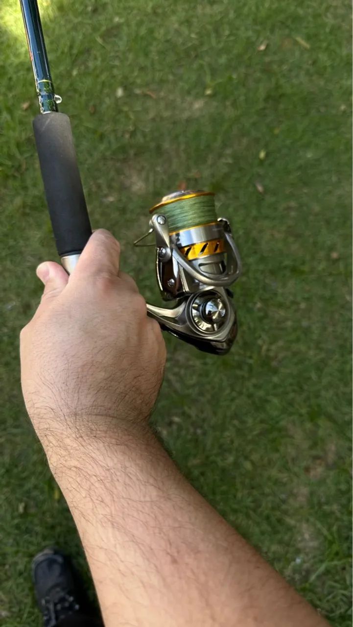 Daiwa Revros 4000 + Vara Rapala - Foto 3