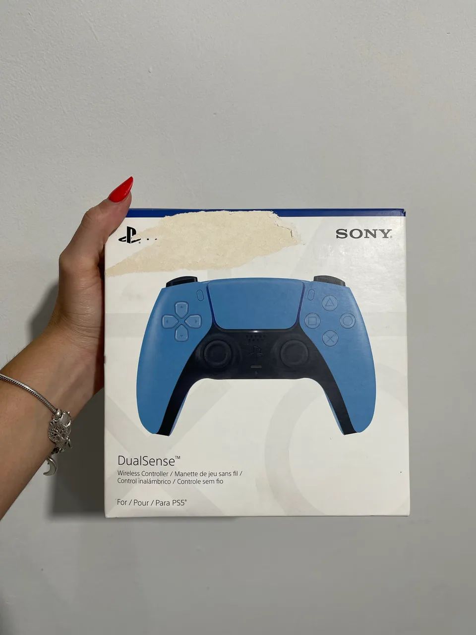 Controle ps5 blue com garantia 