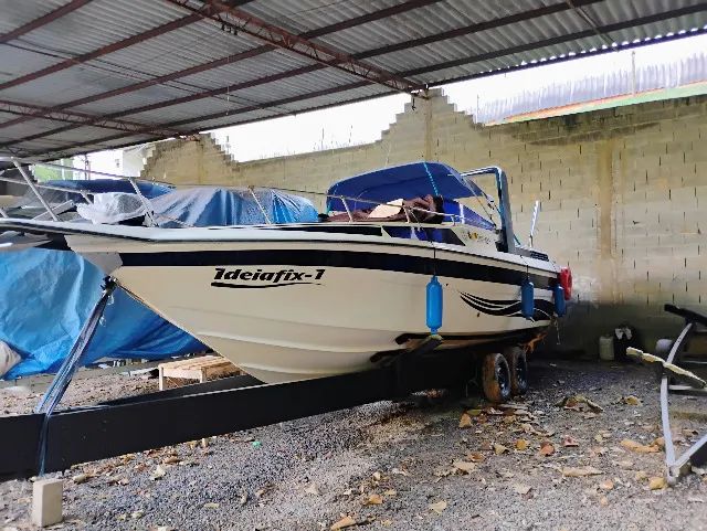 LANCHA CIMITARRA CABINADA 25 PÉS - Foto 2