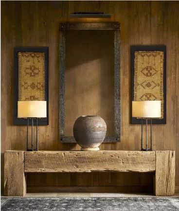 Aparador rústico em madeira maciça 64850628147329124