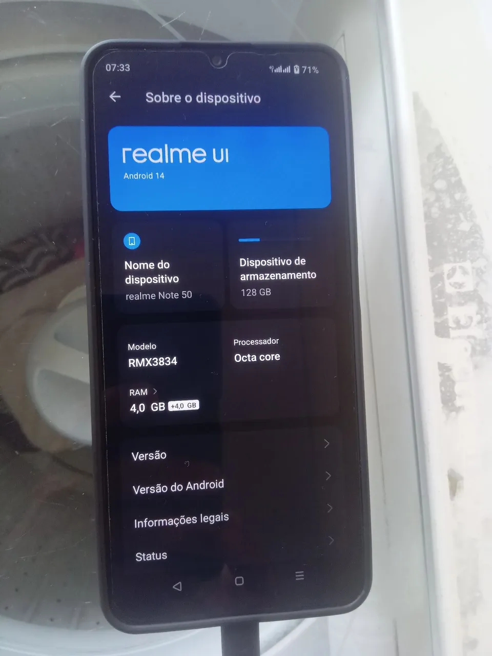 Celular realme note 50 128gb