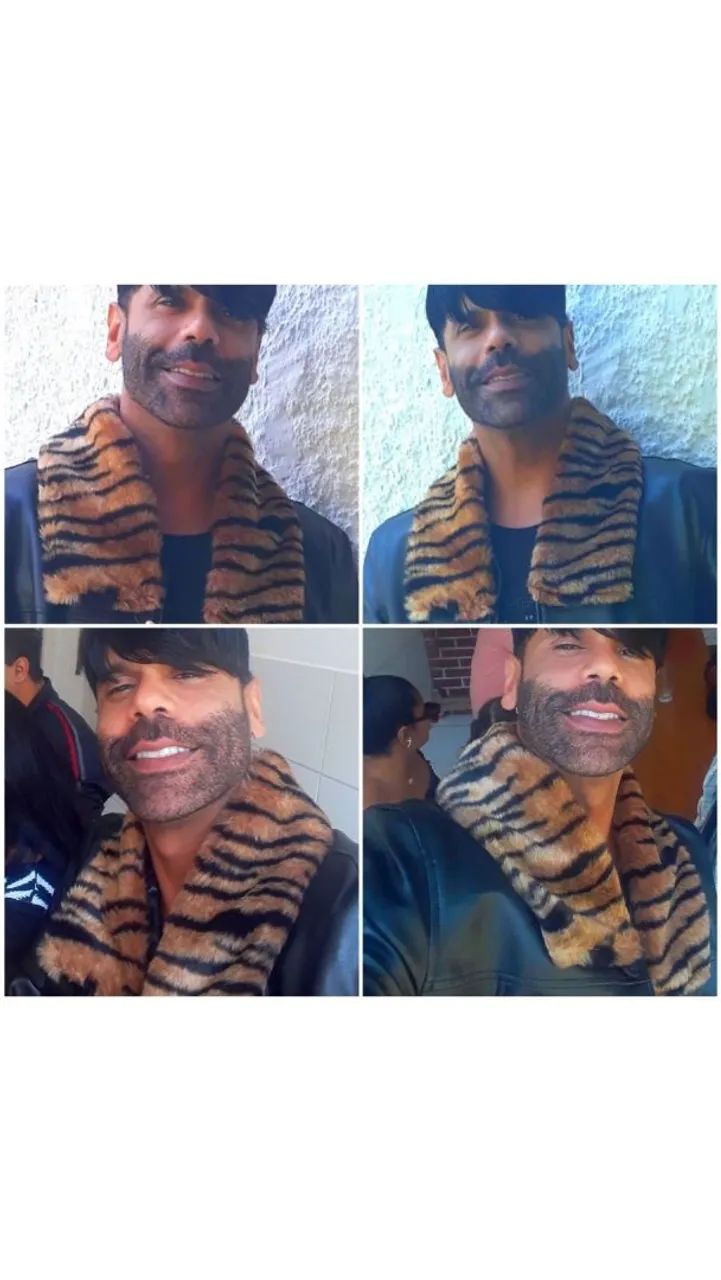Estola de pele sintética Tigre - Foto 2