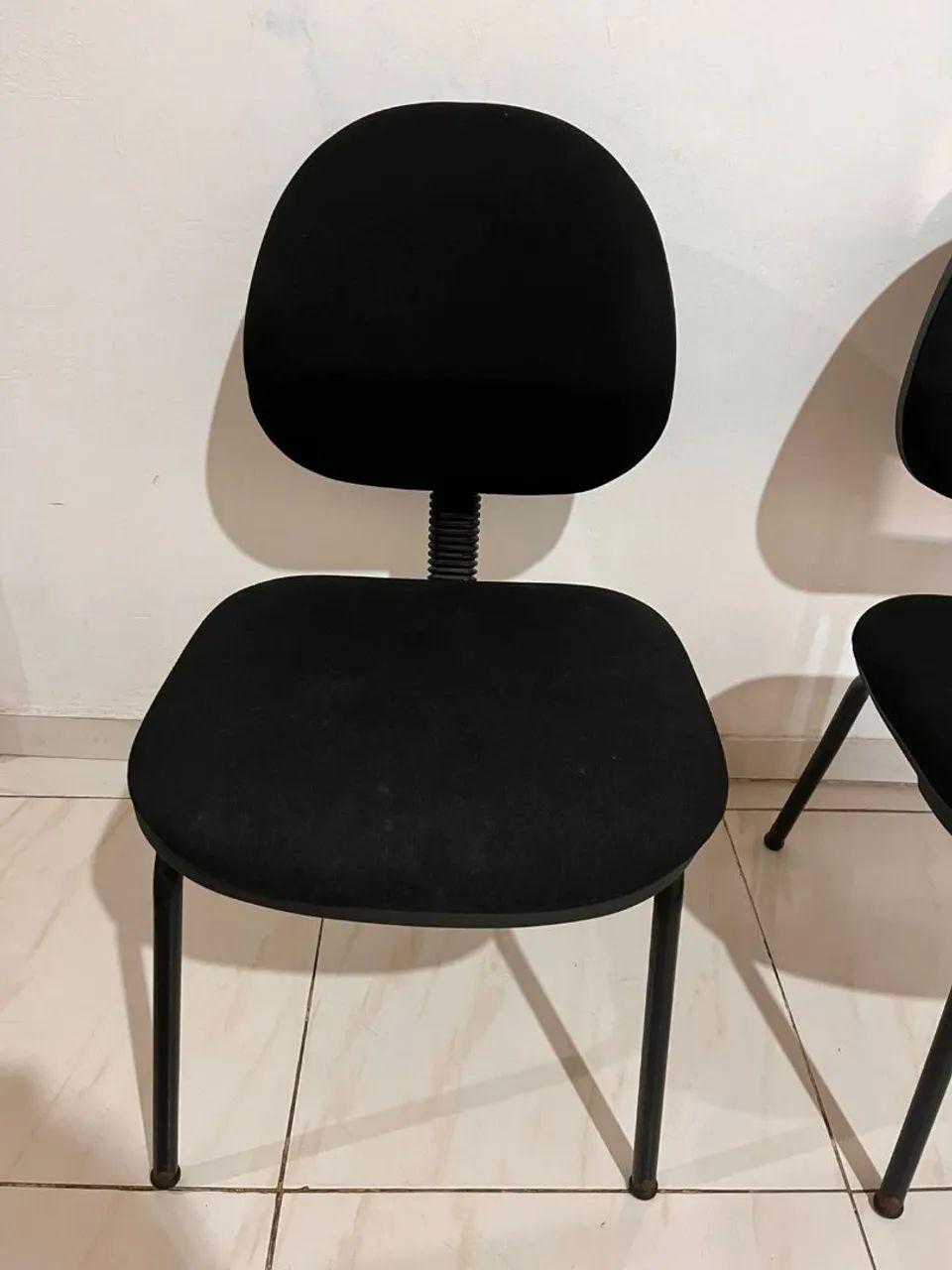 Cadeiras acolchoadas