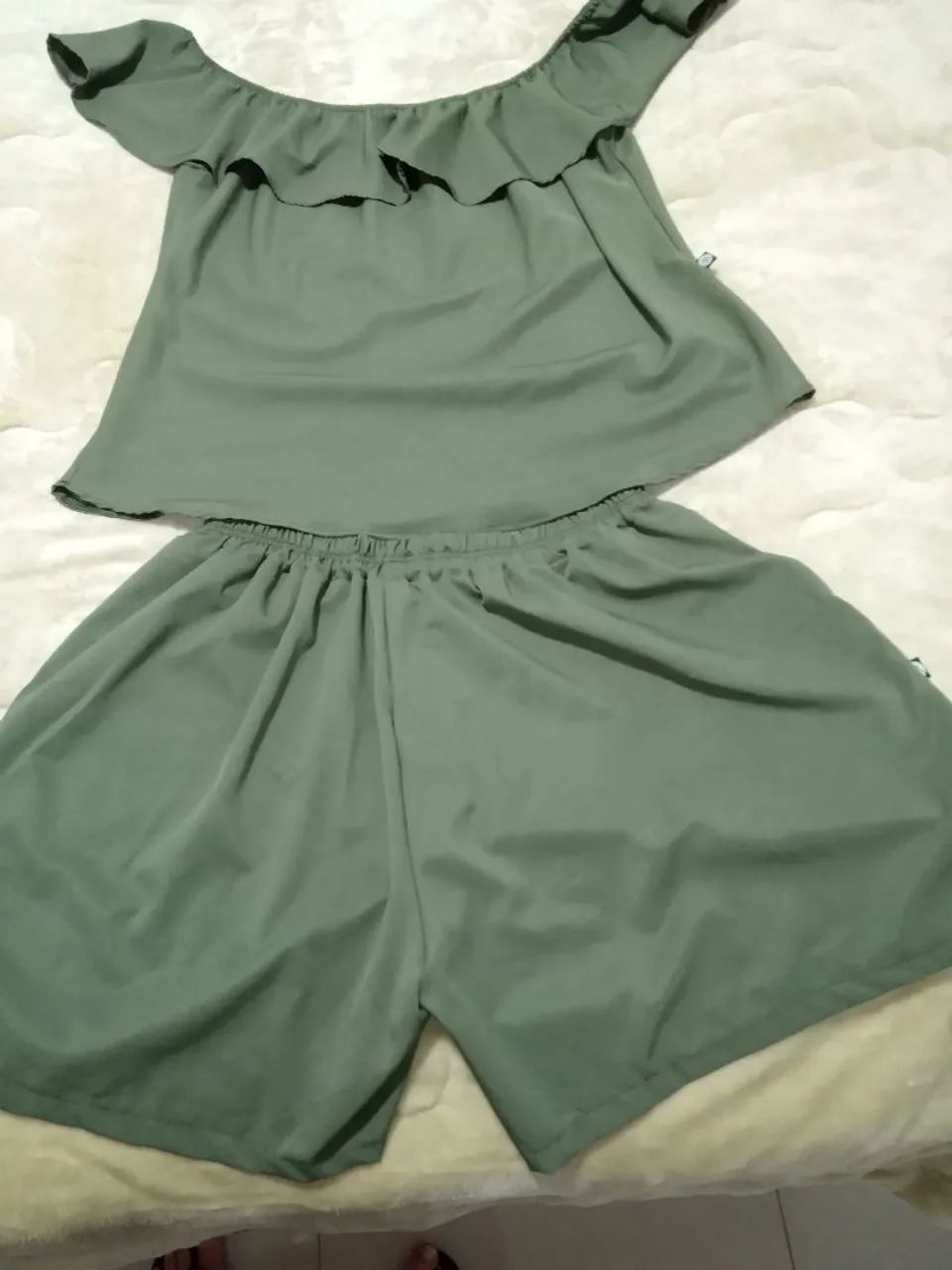 Conjunto Feminino Verde - Conforto e Estilo Tam G2 - Foto 2