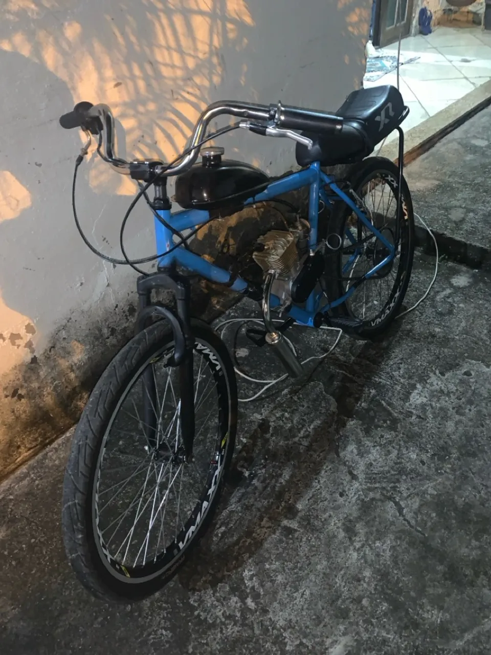 Bicicleta motorizada 80cc usada em bom estado