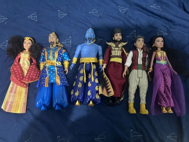 Bonecos Aladdin Live Action