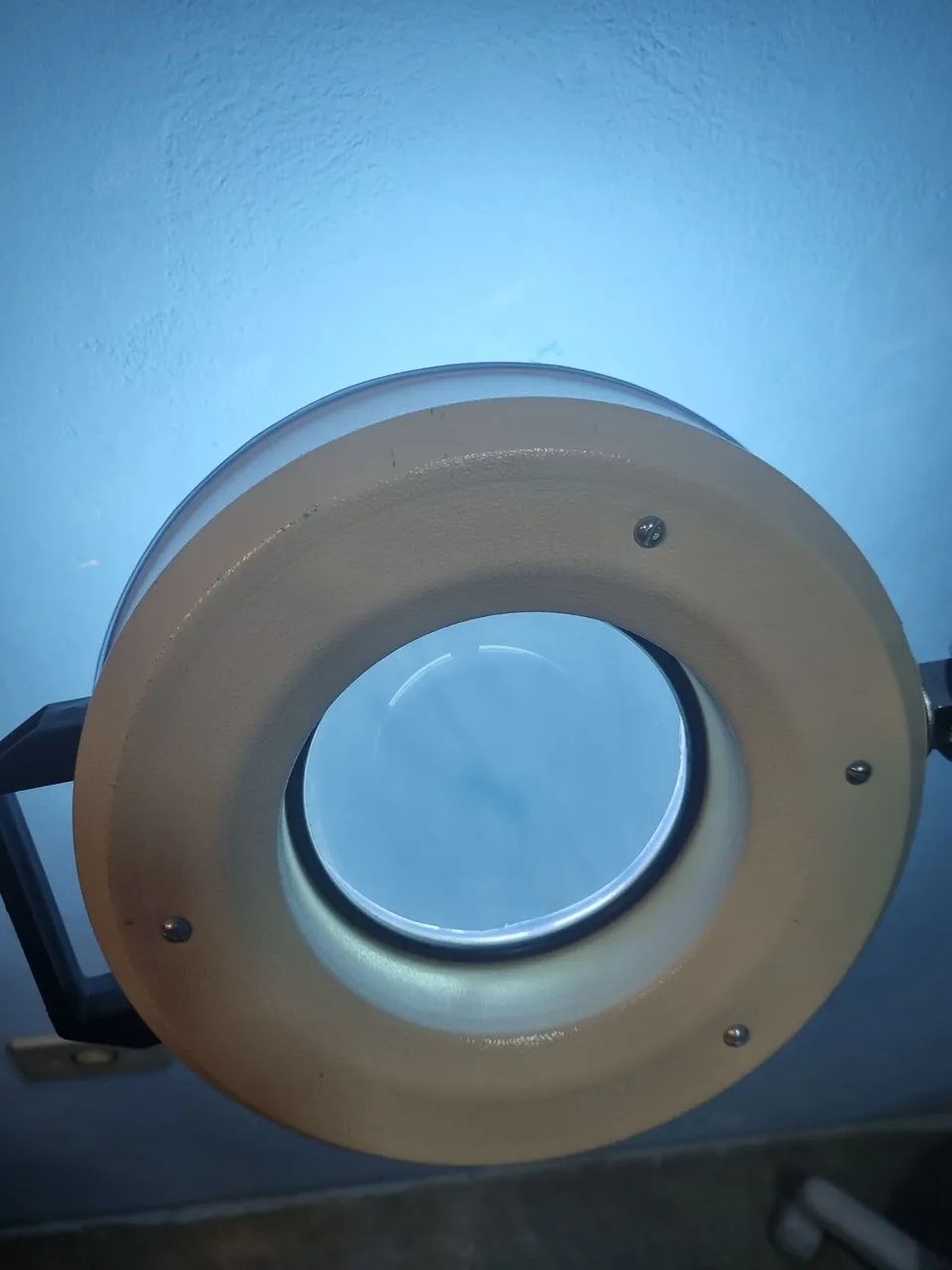 Lupa luminaria articulada com rodízio  - Foto 5