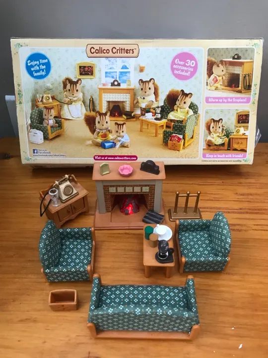 Sylvanian kit sala de estar  - Foto 2