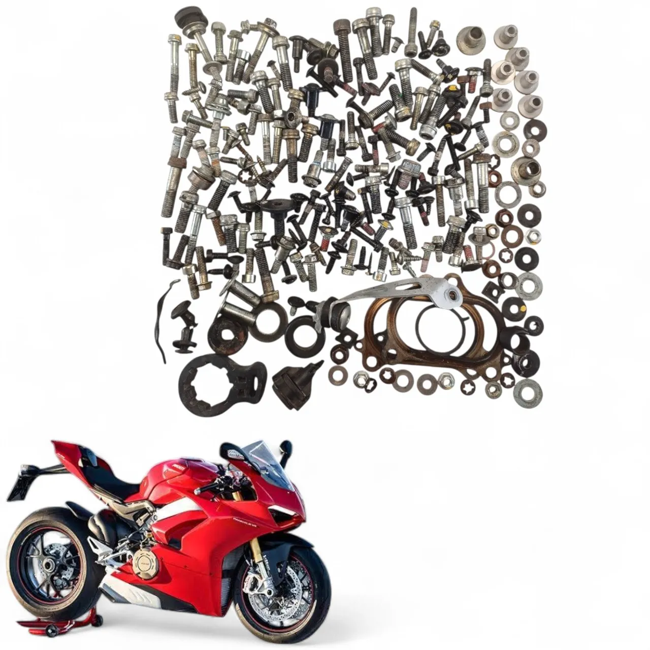 Kit Parafuso Chassi Ducati Panigale 1299 S 15 2016 2017 2018