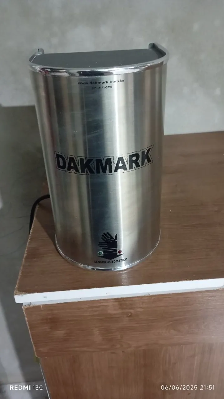 Secador de mão automático Dakmark
