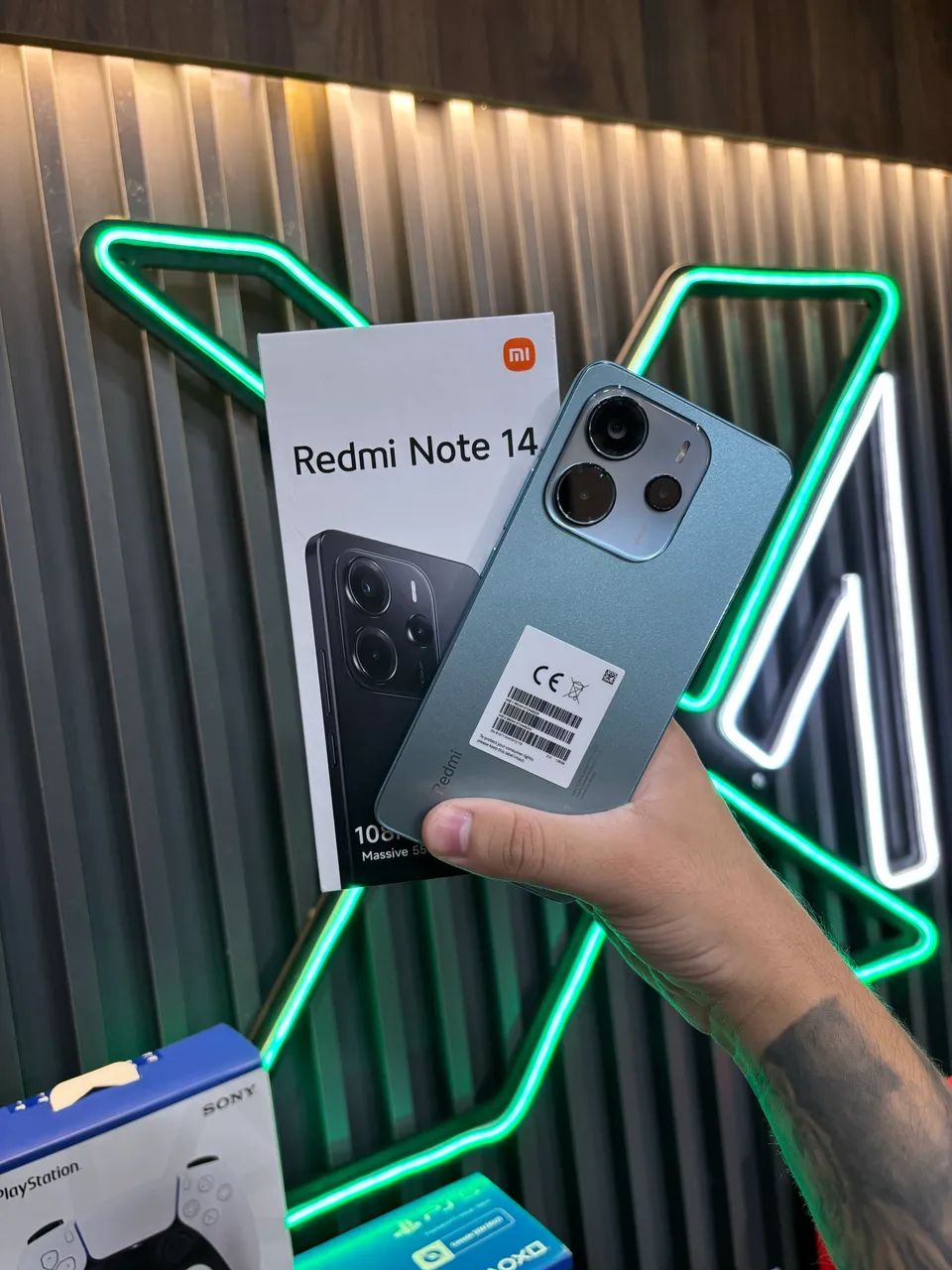 Xiaomi redmi note 14 novo pronta entrega - 256gb 