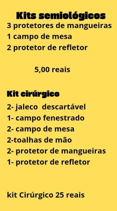 Kits semiologico e kit Cirúrgico  - Foto 2